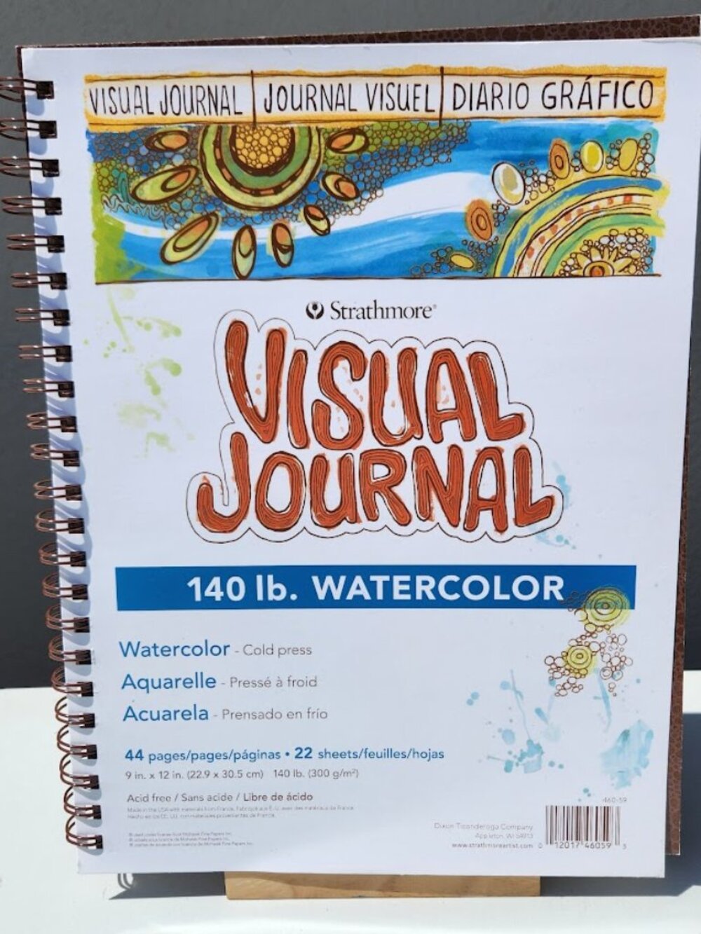 New Strathmore 460-59 400 Series Visual Watercolor Paper Notebook Journal Art su